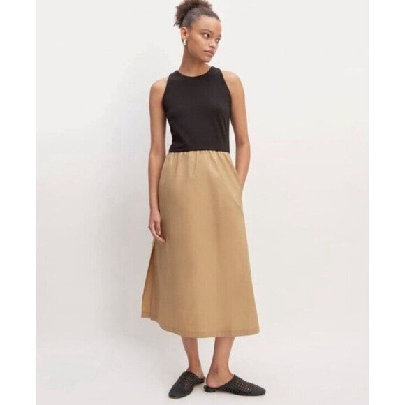 striped jersey maxi dress Navy Stripe Jersey Maxi Dress – self-portrait